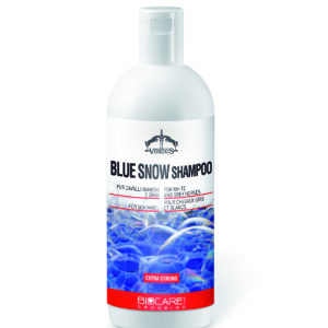 Blue snow shampoo