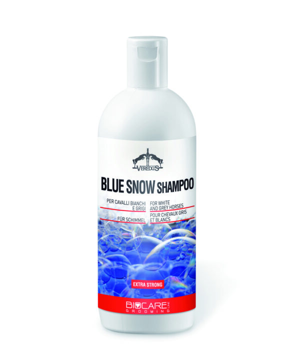 Blue snow shampoo